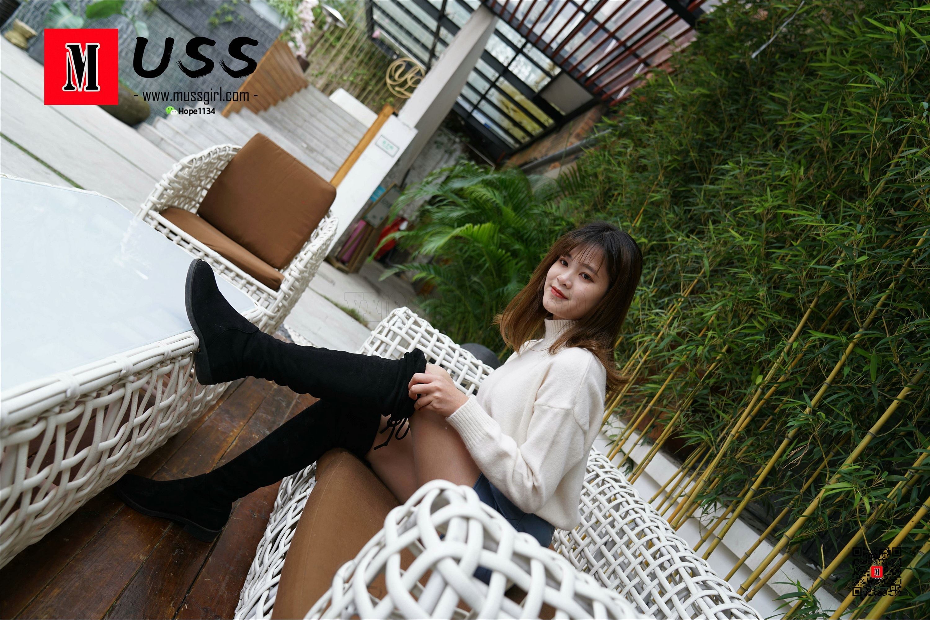 MussGirl慕丝女郎 NO.025 皮裙下的骚动